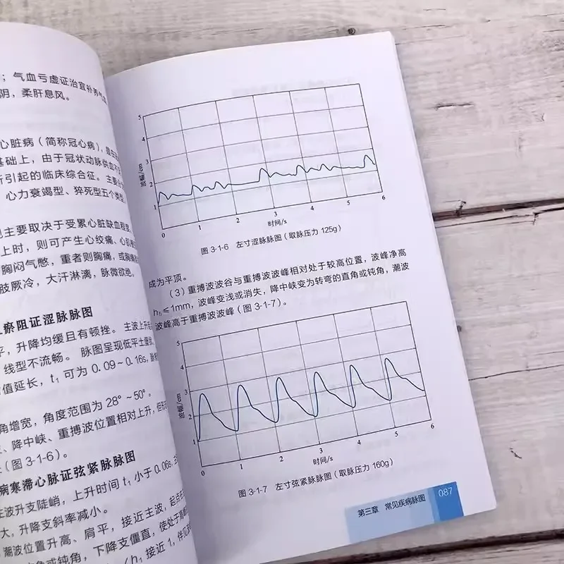 Introdução ao diagnóstico gráfico do pulso, livro profissional, teoria básica da medicina chinesa tradicional