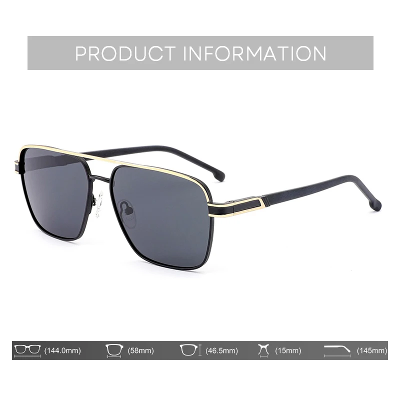 Bluemoky モダンなメタルアビエイター偏光処方サングラス女性のためのトレンド Uv400 保護パイロット矯正サングラス