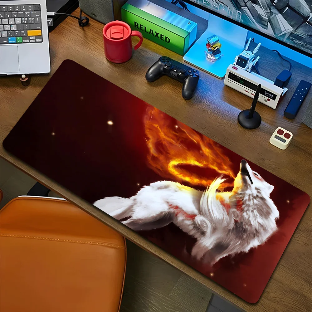 1pc Red Alert 2 Non-slip Mouse Pad Suitable For Office Computers Laptops E-sports Game Desk Mats XXL Keyboard