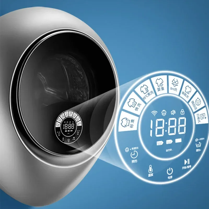 Household 220v G1K-XYY Wall-mounted Washing Machine 2.5kg Capacity Household Mini Children's Baby Wall-mounted Mini Small Drum