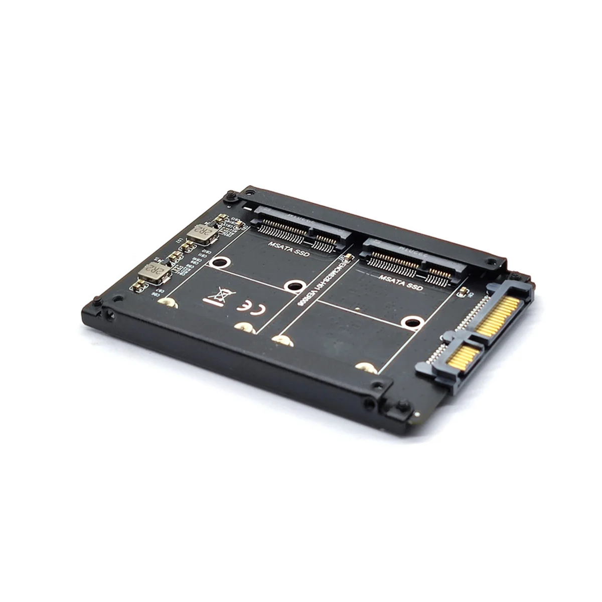 MSATA to SATA3 Adapter Card MSATA to SATA Card MINI SATA SSD Solid State Drive to 6G Interface Conversion Card Adapter