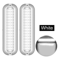 42LED Yacht Underwater Light Stainless Steel Marine Navigation Light IP68 Waterproof Marine Boat Lamp 80W Yacht Boat Accessories
