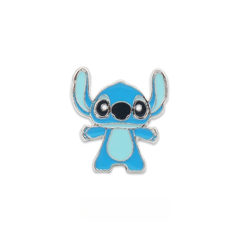 Miniso película y televisión periférico dibujos animados estrella bebé paletas broche aleación gota aceite lindo pecho de mascota