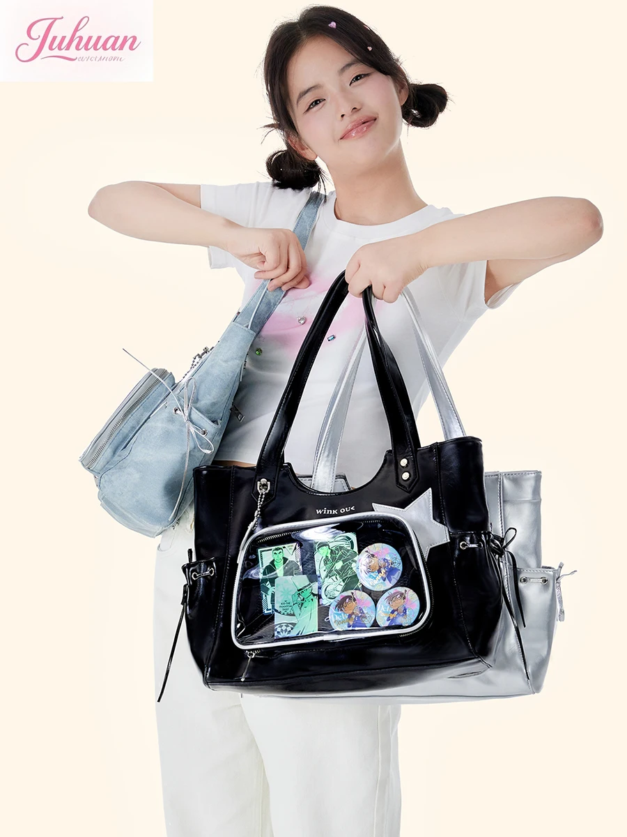 

Японская оригинальная ниша в стиле ретро Sweet Sister, двумерная большая вместительная повседневная универсальная сумка для путешествий, небольшая сумка для впуска и боли