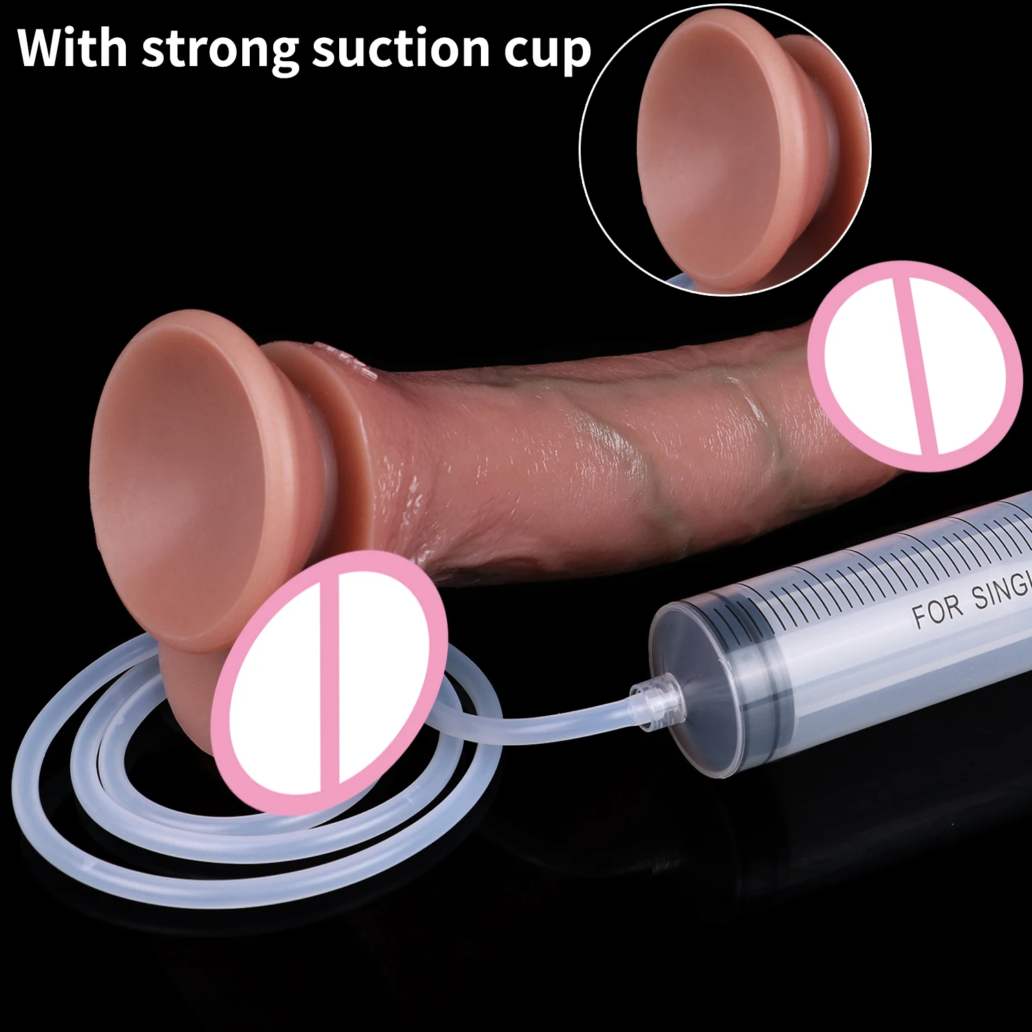 SMMQ واقعية التدفق سيليكون دسار مع شفط كأس الإناث المهبل متعة الاستمناء القذف القضيب ألعاب جنسية 18 + #4
