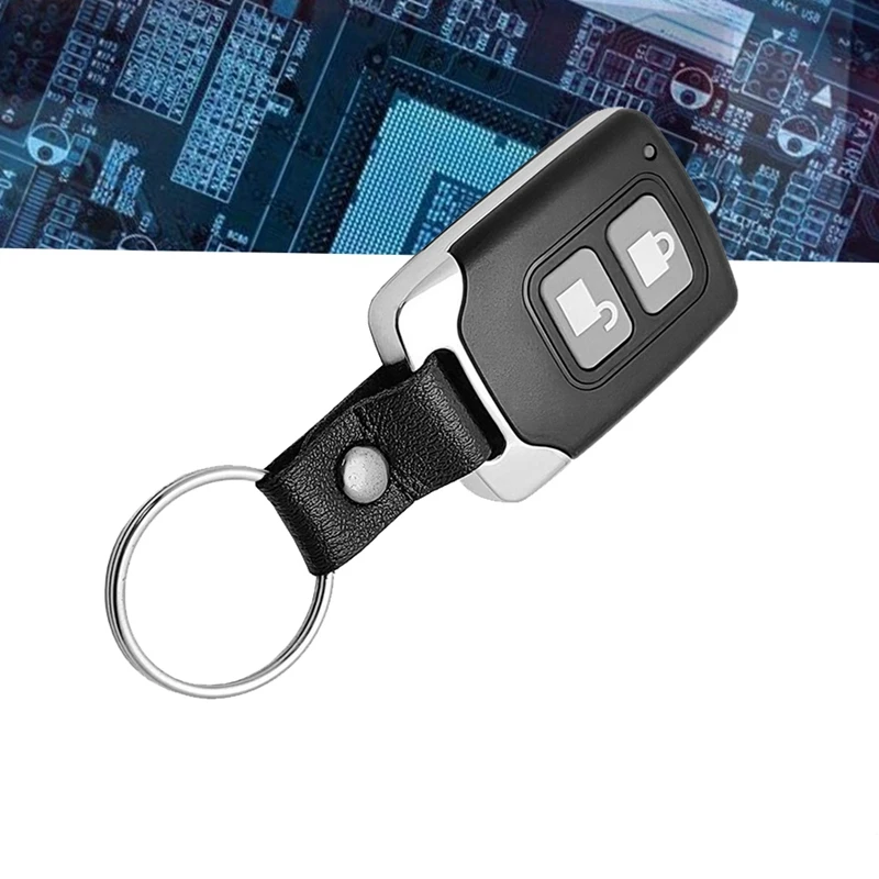 433Mhz Copy Remote Control 2 Keys Duplicator Garage Door Commands Opener Electric Clone Fixed Code Access Gate