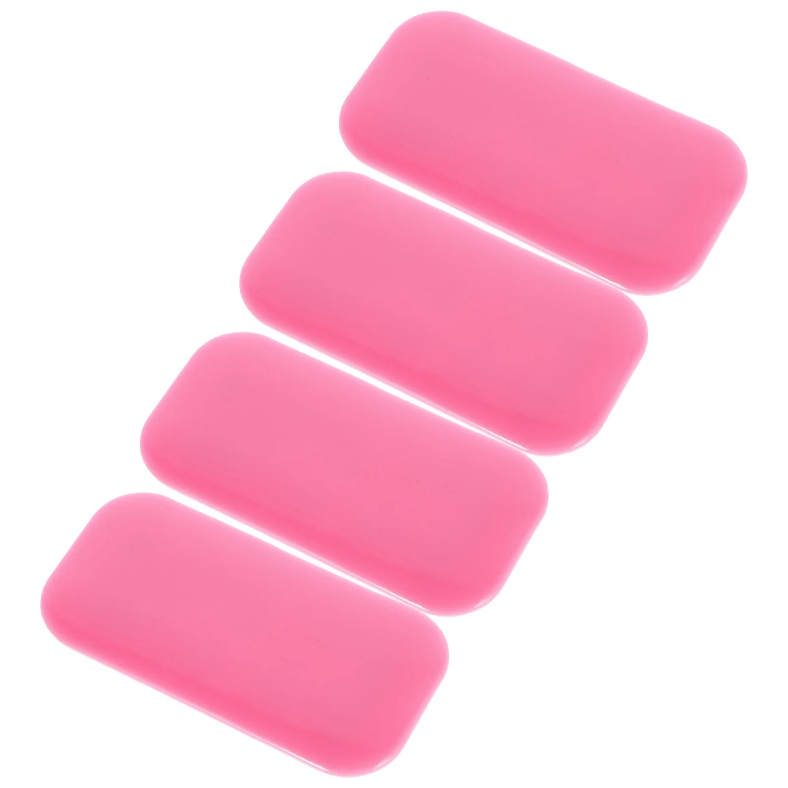 

4Pcs Eyelash Pads for Lash Extensions Soft Silicone Material Up and Place Quickly Lash Tray Organizer Kit Silicone Eyelash Pads