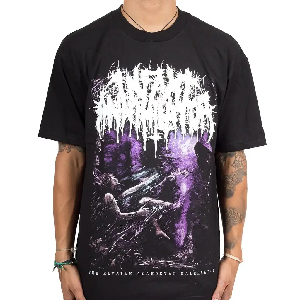 Hot Infant Annihilator Band Graphic Cotton T-shirt Unisex Summer Short Sleeve Fashion Brand Tee Luxury Casual Vintage Tees