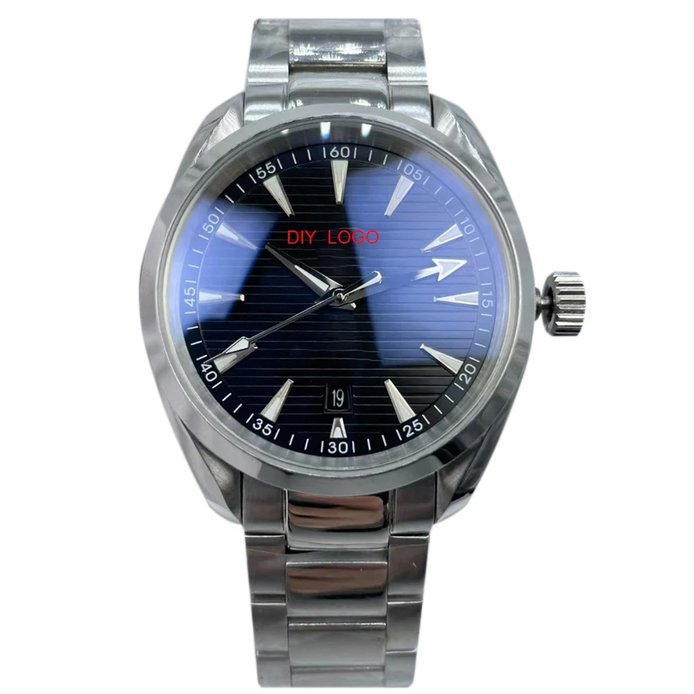 Customized LogoLuxury 41mm Men's Watch -904 Stainless Steel with Sapphire Mirror, Mechanical Movement, Men's Gifts