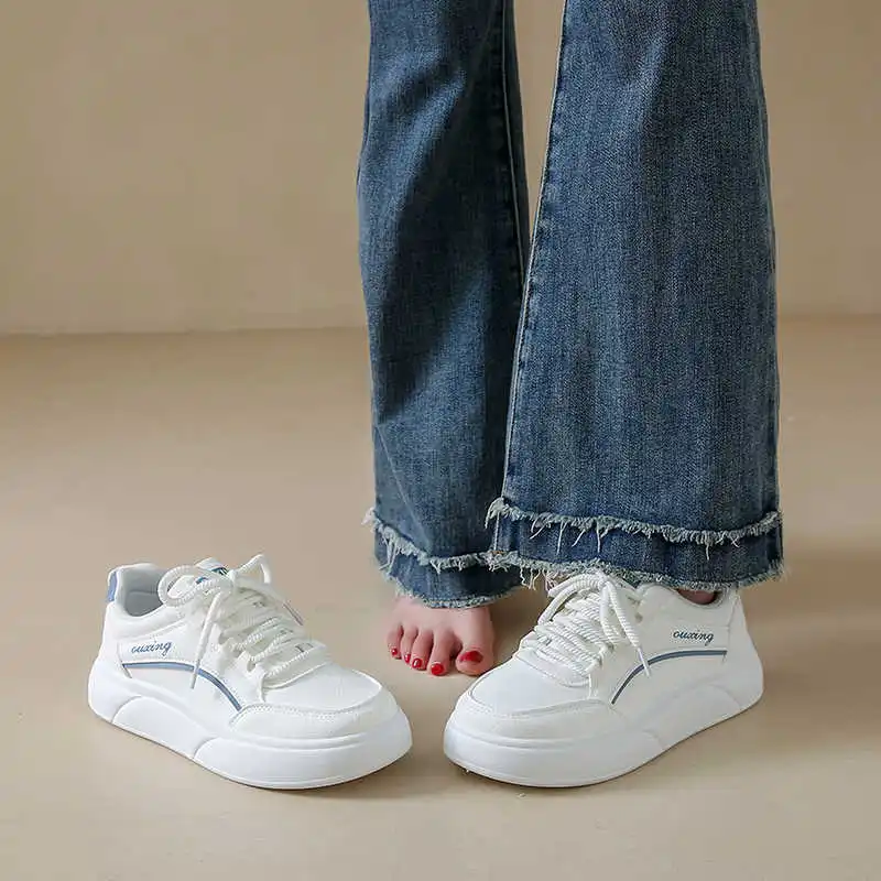 

Thick-heeled Plateforme Woman Hiking Sneakers Husband Original Shoes Trekking Boots Sport Collection Caregiver Raning Items