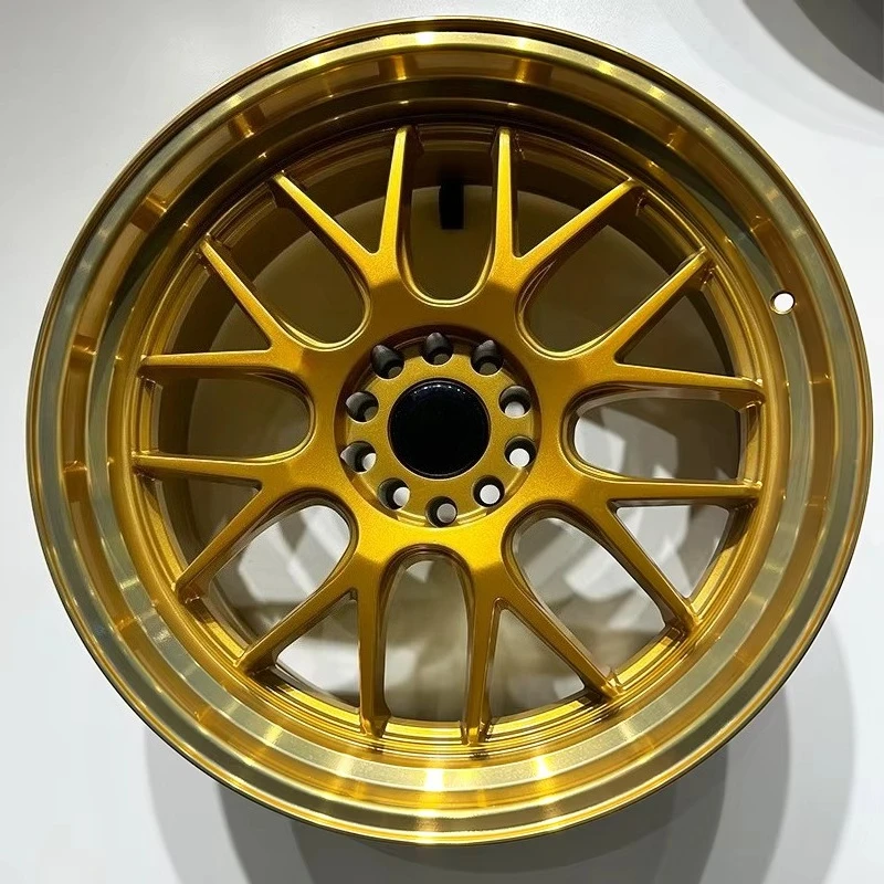 Factory Wholesale Custom Size 16 17 18 Inch Deep Dish Alloy Casting Wheel Rims New Condition Aluminium 5*112 Passenger 35mm