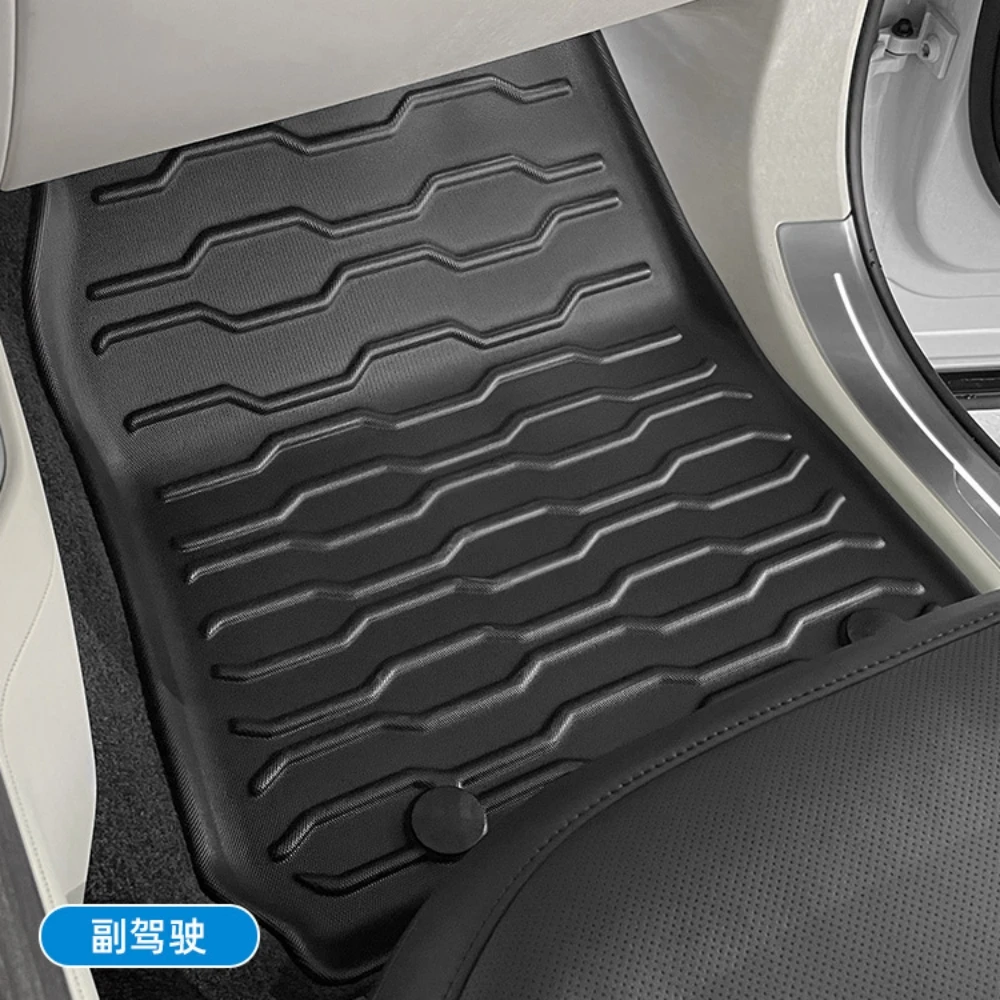 Für Range Rover Sport 2023 2024 2025 TPE-Fußmatten Allwetterschutz Kofferraummatte Wasserdichte Kofferraumauskleidung Rückenlehnenpolster-Set LHD – Detail 3