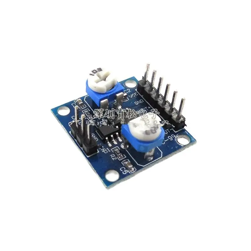 

PAM8406 digital power amplifier board with volume potentiometer, stereo noiseless power amplifier 5Wx2