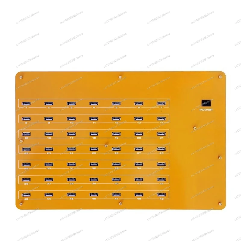 Industrial Grade 49 Port High-Speed USB 2.0 Hub Charger With Data Transmission For Windows Mac OS Linux Phone New
