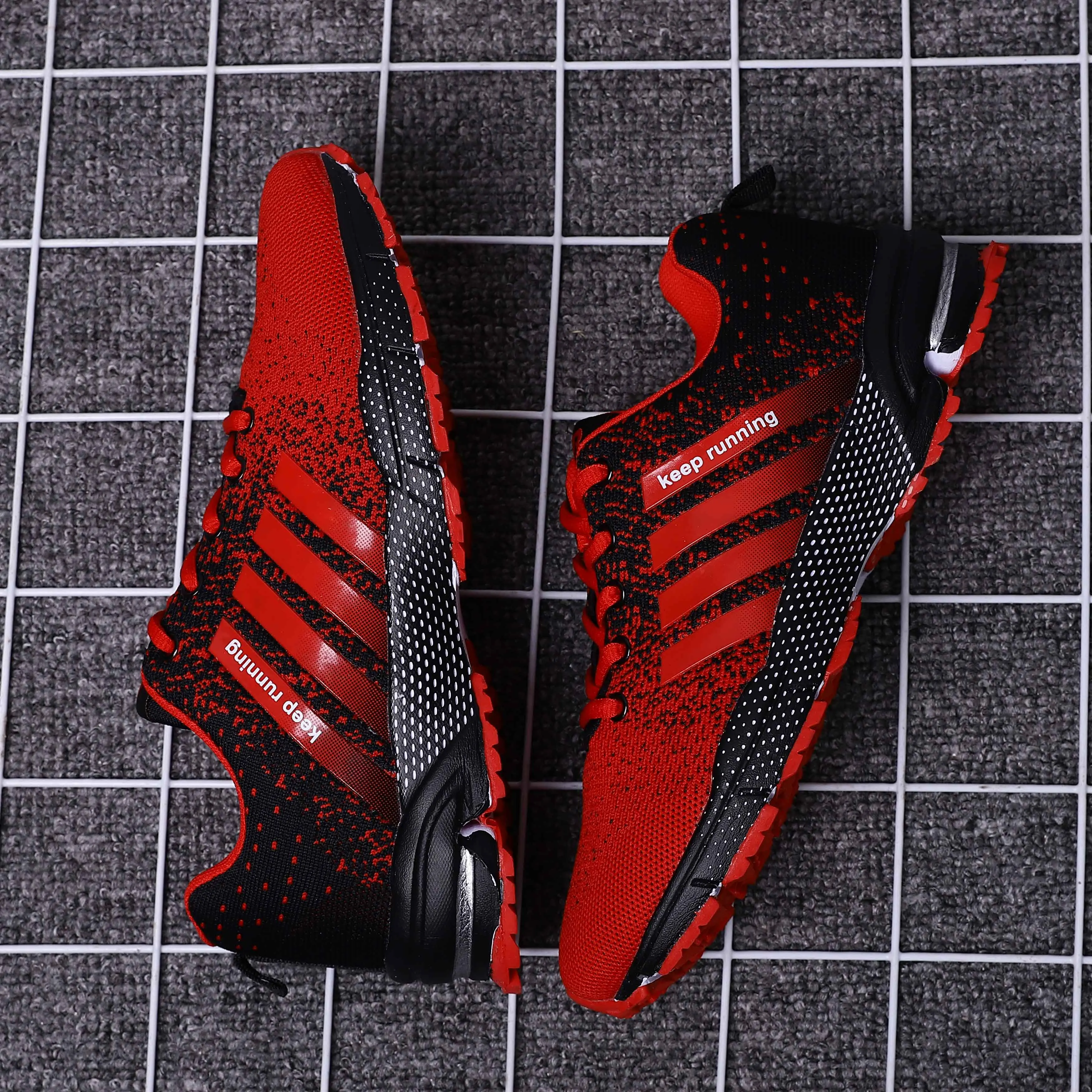 جديد الرجال أحذية رياضية كاجوال الصيف تنفس أحذية رياضية خفيفة الوزن في الهواء الطلق شبكة احذية الجري رياضي الركض تنيس حذاء المشي #4