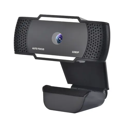 Autofocus 1080P Full HD Webcam Built-in Mic Computer Laptop Camera for Conference and Video Call, Pro Stream Webcam with Plug