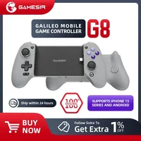 GameSir G8 Galileo Type C Gamepad Mobile Phone Controller with Hall Effect Stick for iPhone 15 Android PS Remote Play Cloud Game