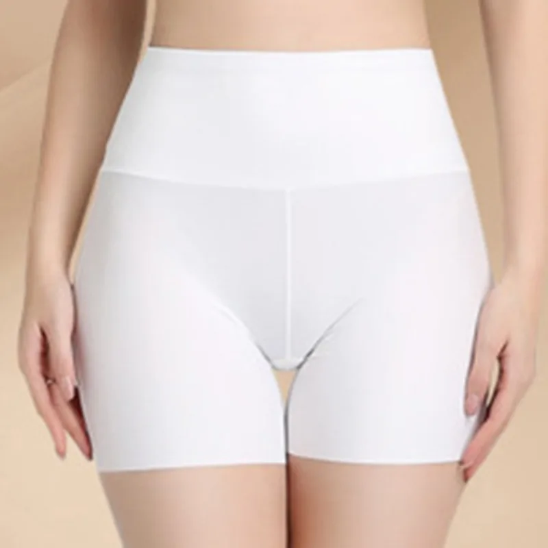 Seamless Spandex Ice Silk Safety Shorts Pants Women Boyshorts Under Skirt Underwear Breathable No Curling Boxers for Women