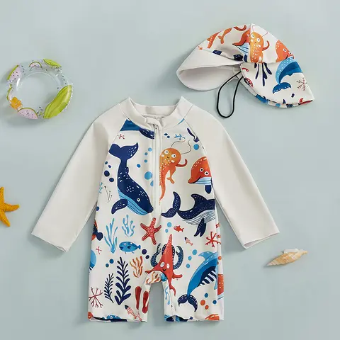 8 best sales बच्चों के स्विम सूट - №3