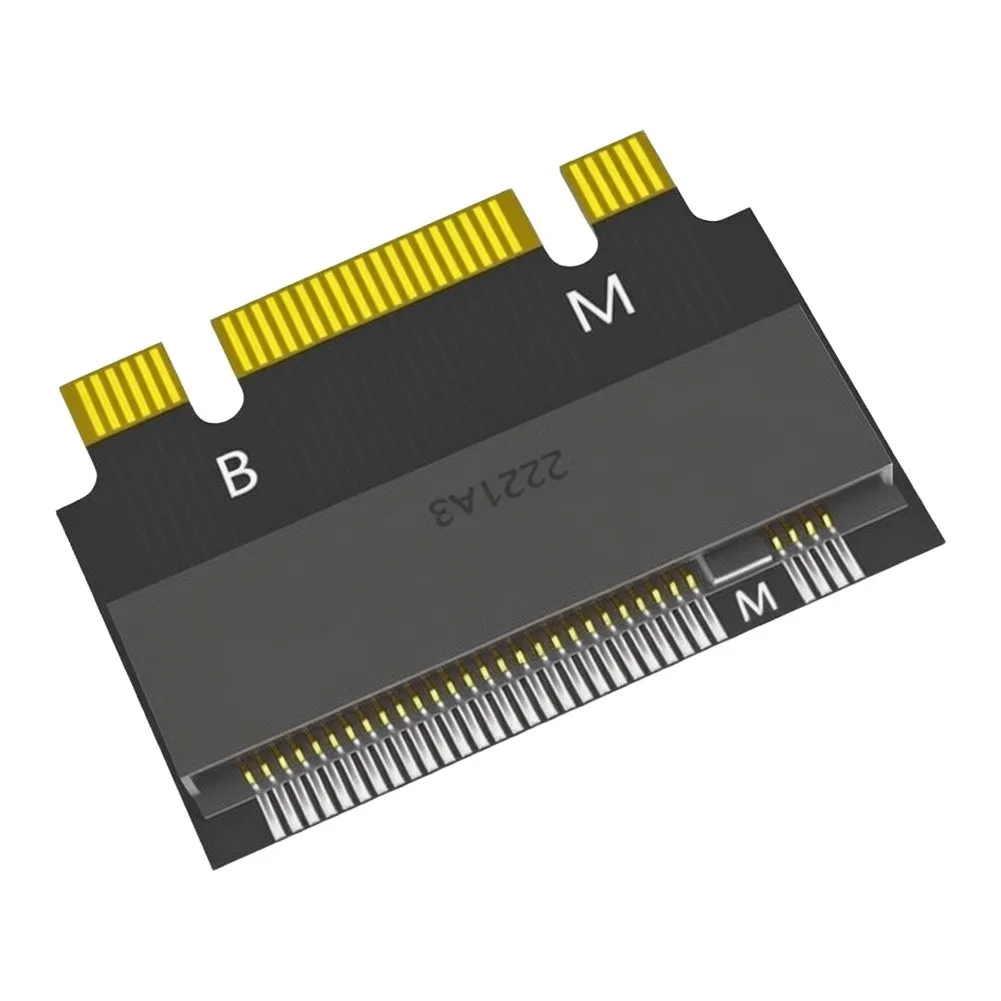 For M.2 2230 to 2242 SSD Extension Adapter for ThinkPad X270 X280 T470 L480 T580 with NVFor ME and For SATA Bus Interface
