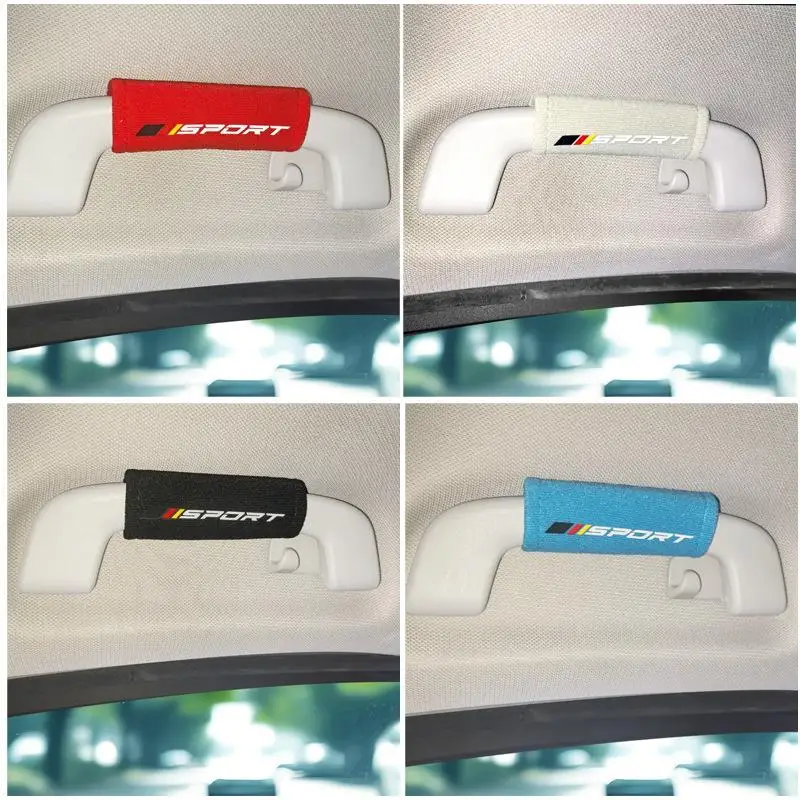 【CMO】1Pcs Car Roof Protection Cover Car Short Plush Handle Cover Door Handle Anti Slip Decoration Car Interior Products