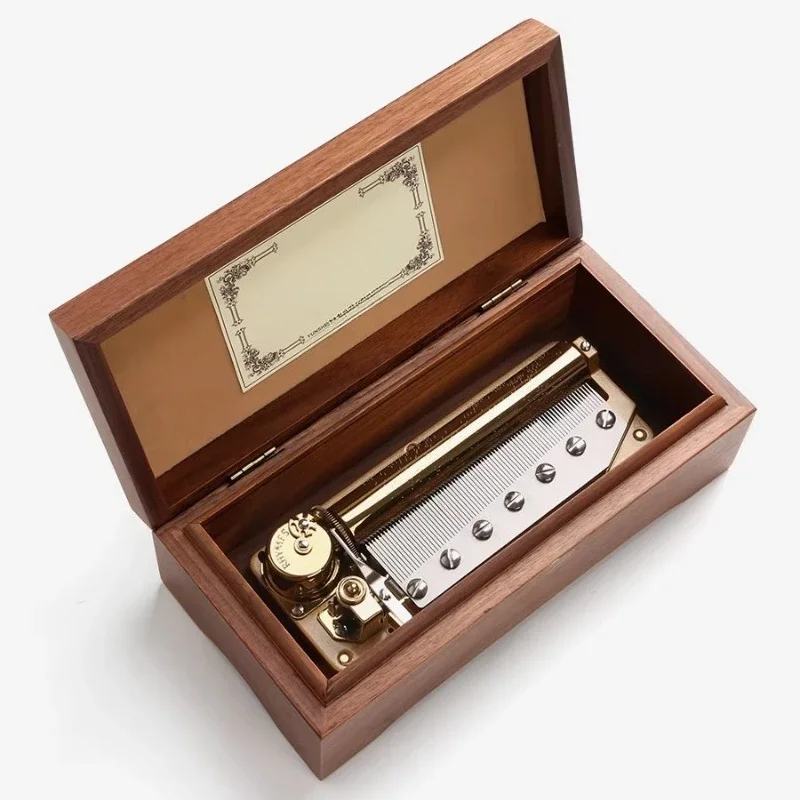 Scale mechanical music box, music box, gifts for girls