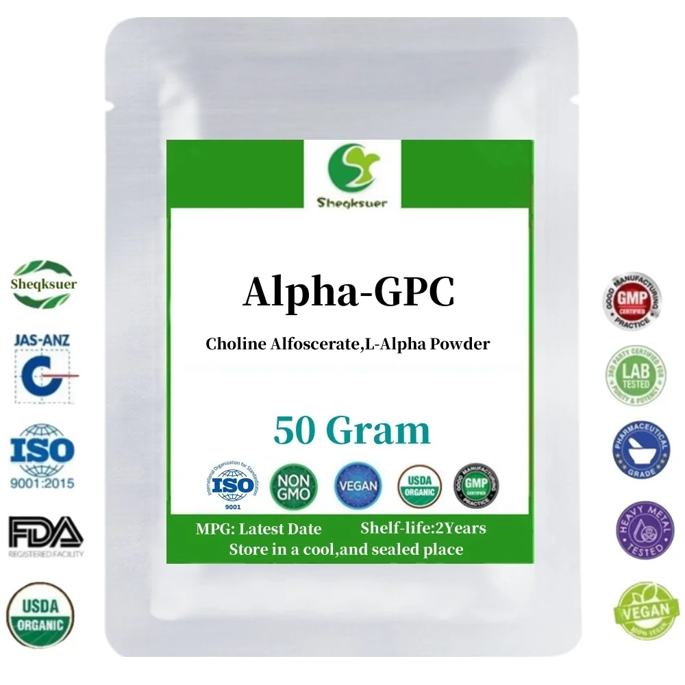 Alpha GPC,Cholined Glycophosphate,Free Shipping