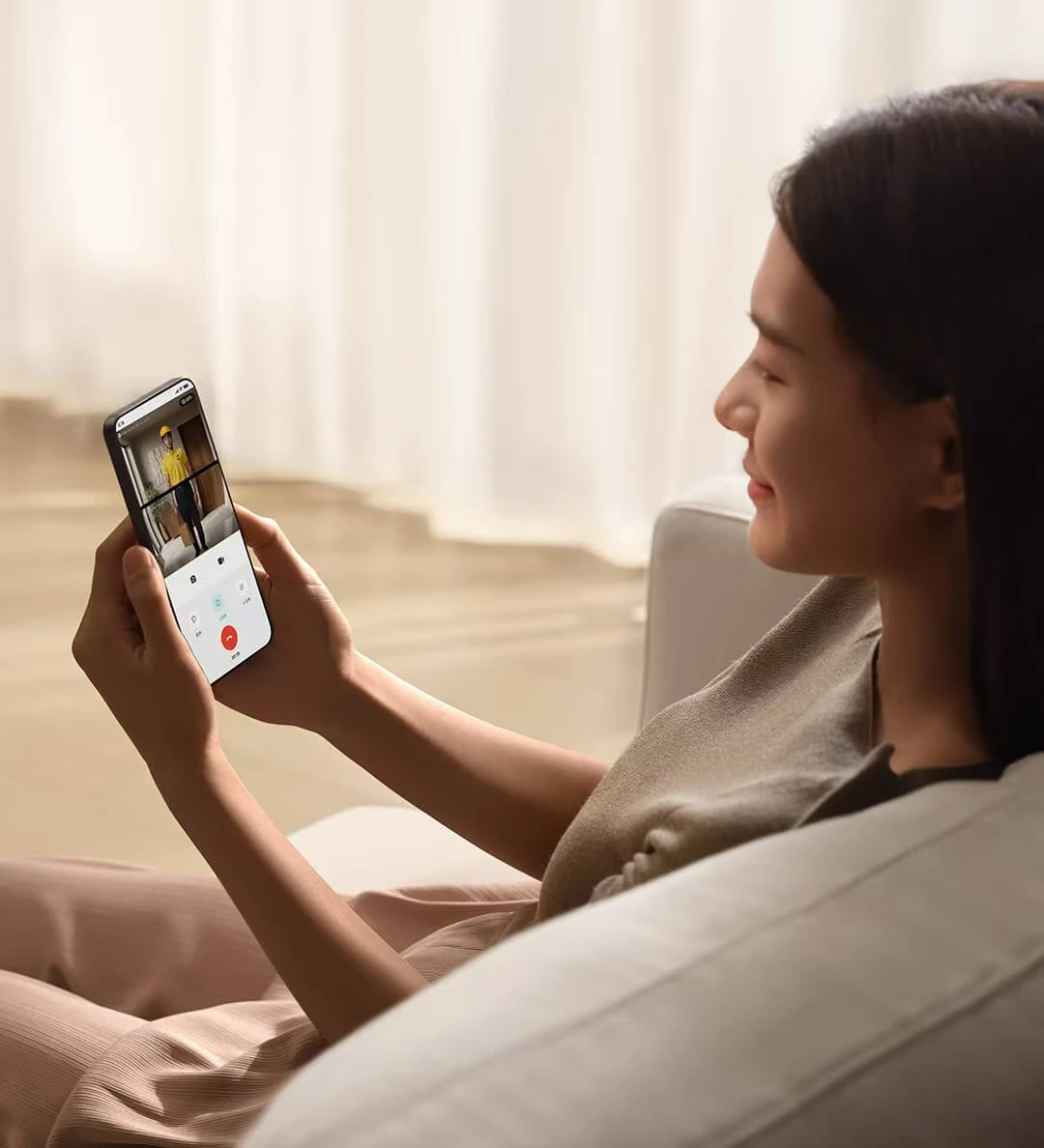 Xiaomi Smart Doorbell 4 Dual Cameras163° Ultra-Wide Angle AI Human Detection Long Battery Life IP65 Rating Infrared Night Vision