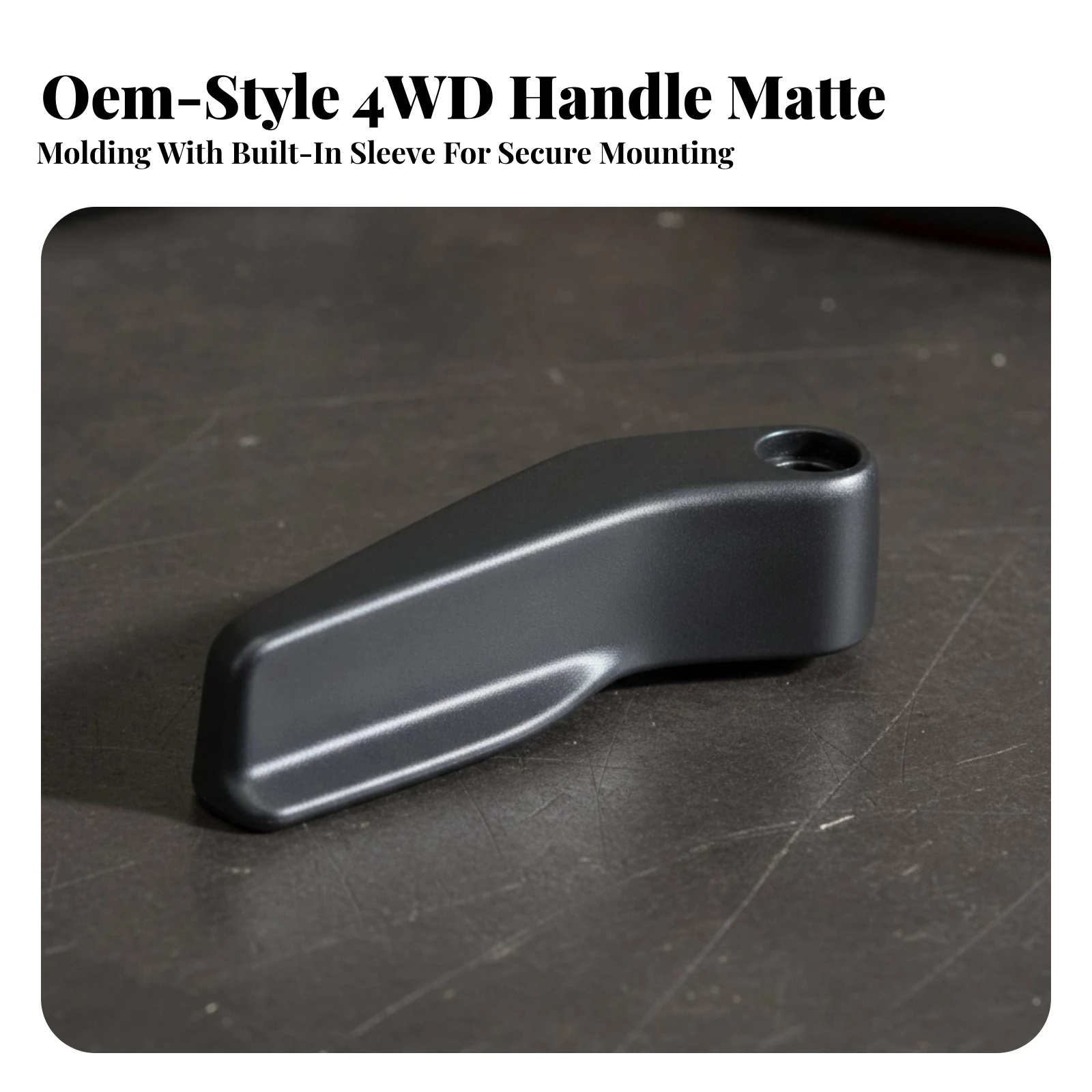 Tailgate Interior Release Handle OEM Replacement Interior Tailgate Handle Simple Installation Black for Car Owners