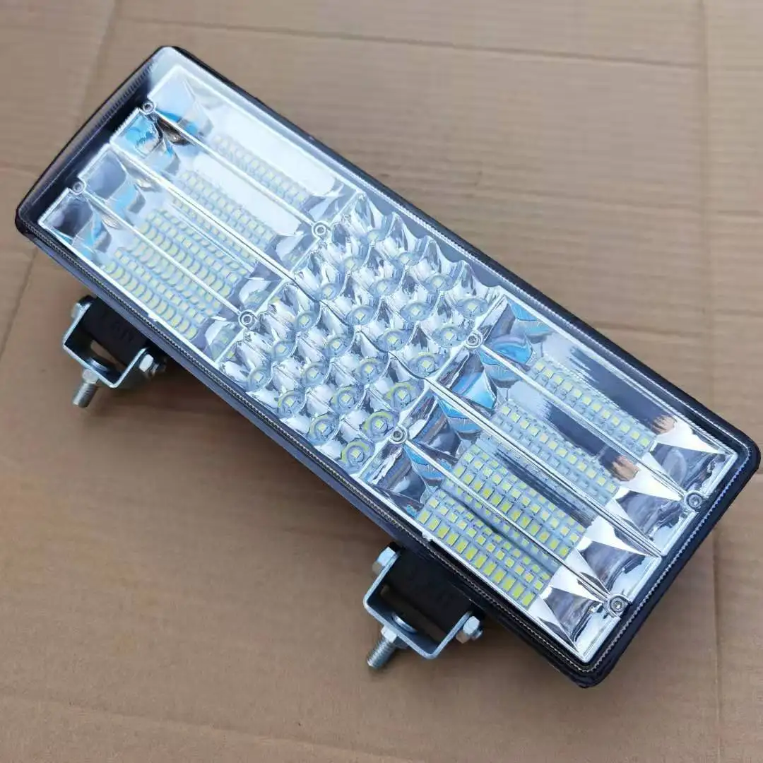 12-80v listwa świetlna Led robocza 10 \'\'reflektory Led do samochodu ciągnik siodłowy 4x4 off road reflektor roboczy światło cofania światła