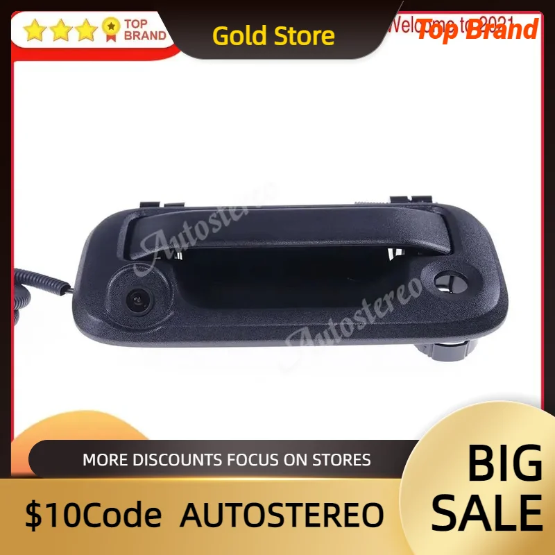 

HD Car Number Plate Licence Light Handle Reverse Camera CCD Back Lamp Night Version Backup Rear View Reverse For Dodge RAM