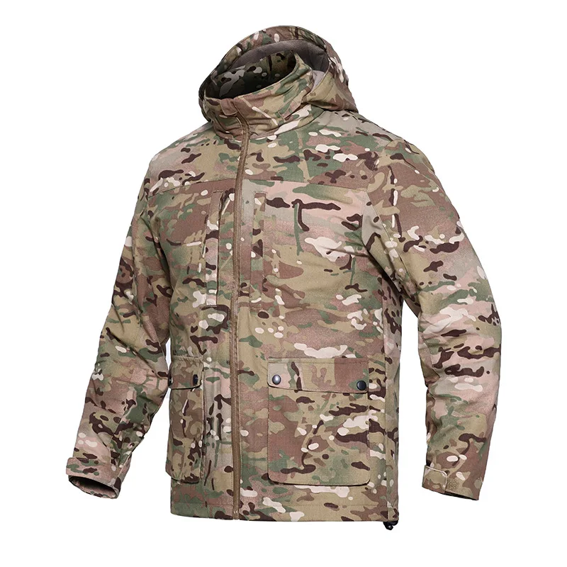 M85 UK US Army Outdoor Casual Tactical Windbreaker Men Winter Autumn Waterproof Flight Pilot Coat Hoodie Military Field Jacket