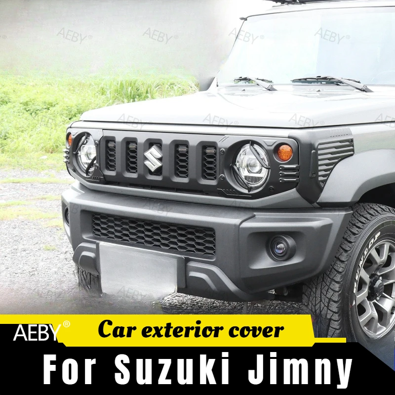 

For Suzuki Jimny 2019-2026 Bumper Corner Cover Rear Fender Edge Protector,headlight grille cover,Corner protection set
