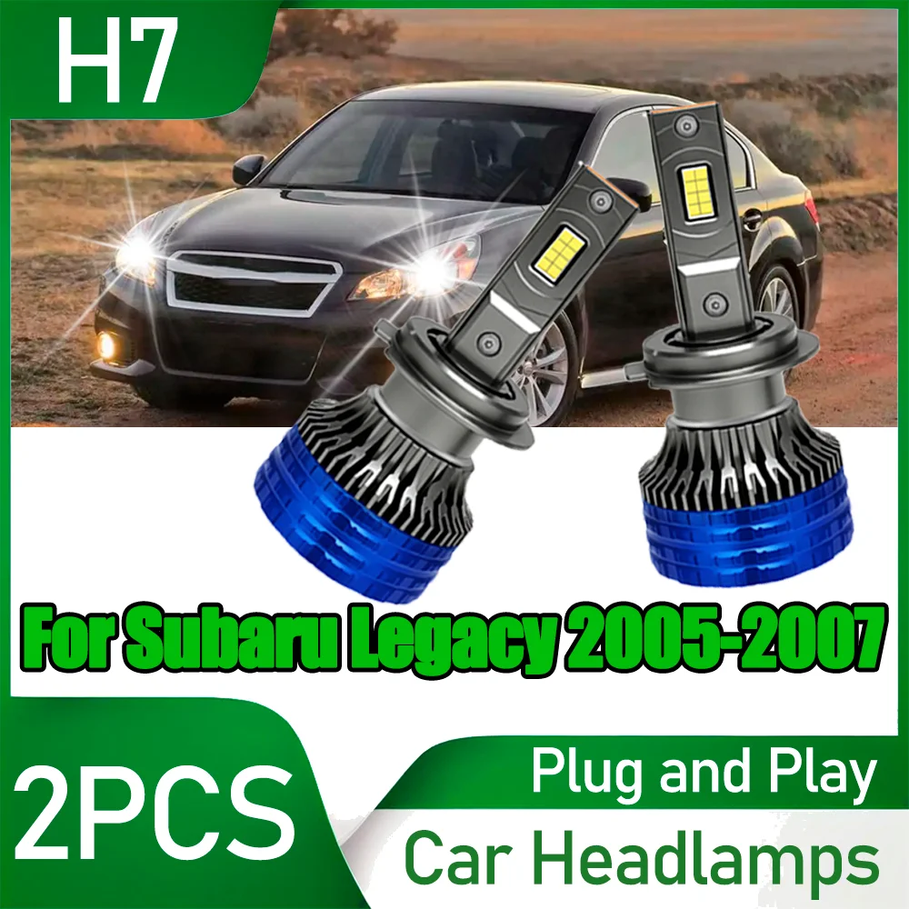 

High Power 150W H7 6000K White 20000LM Headlamps LED Headlights Bulbs auto lights 3570 CSP Chips 12V For Subaru Legacy 2005-2007