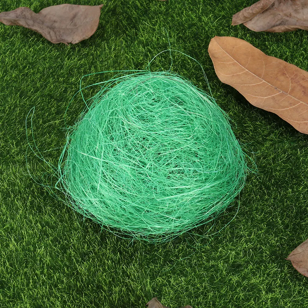 

20pcs Bird's Nest Plate Decoration Artificial Hemp Nests for Party Wedding Easter Home Office Outdoor Gardening Photography