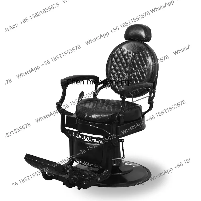 A17 كرسي الحلاق برأس الزيت Hongzi كرسي الشعر الهيدروليكي الحلاقة كرسي التجميل صالون معدات السبا #2