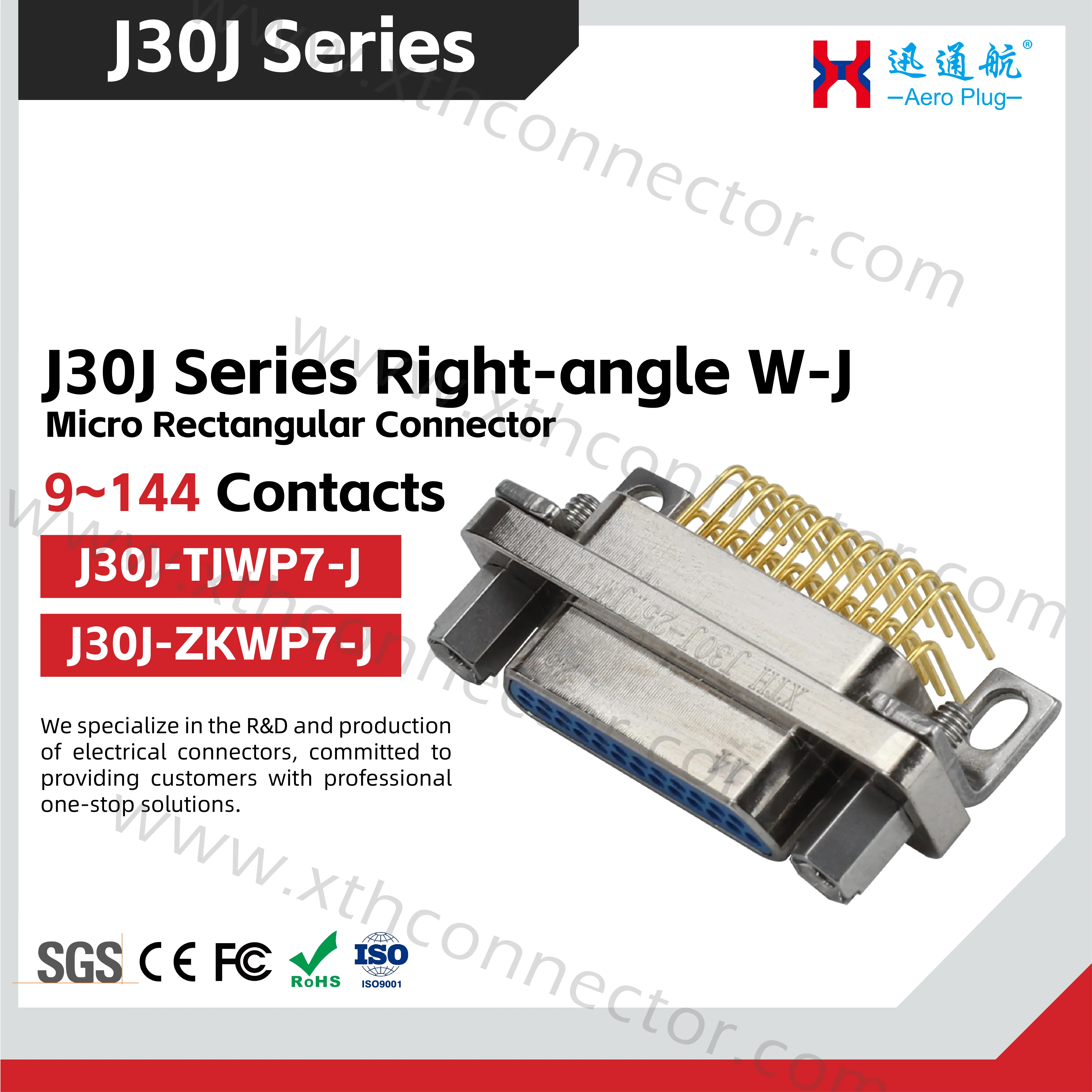 Micro D Sub 9 15 21 25 31 37 Pin Right Angle PCB Solder Connector Male Female Military J30J