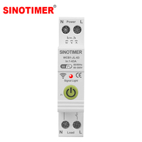 Tuya WiFi Circuit Breaker ON/OFF Metering Over Under Voltage Protector Temperature Current Limit Leakage Protection Timer Switch