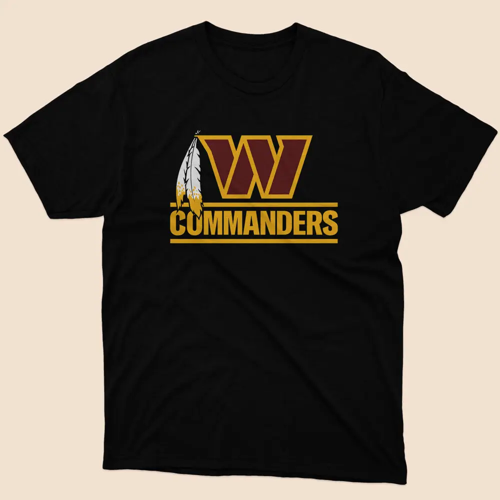 Limited Washington Football New Command T-shirt Black Size S to 5XL  High Quality 100%Cotton Short Sleeve