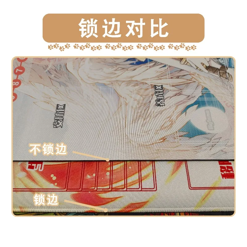 Yu-Gi-Oh! Czerwona Cartesia The Virtuous kontra Incredible Ecclesia The Virtuous - podwójna mata do gry w karty, gumowa mata do gier planszowych, zabawka