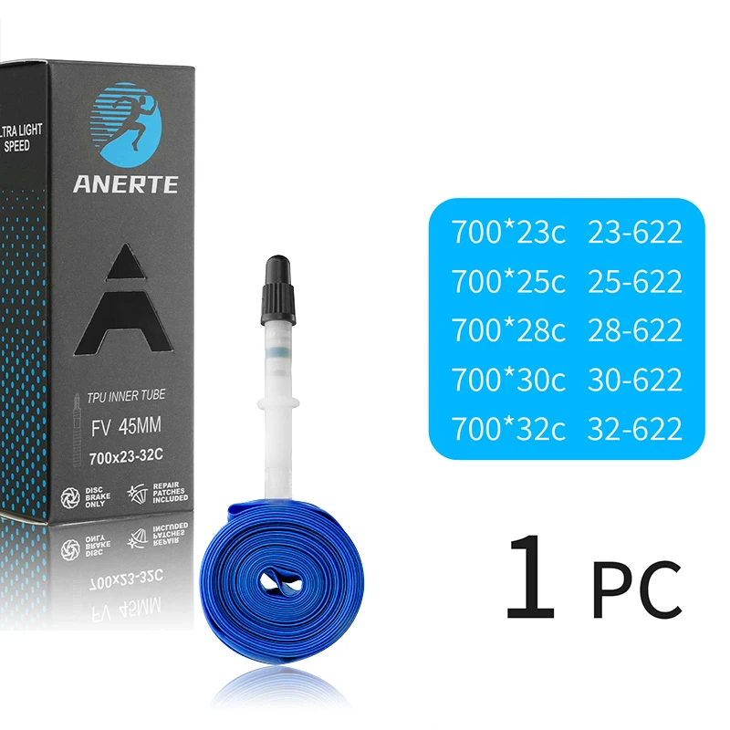 AliExpress NONE 48G TPU Road Bicycle Inner Tube 700C  45/65/85mm Ultra Light Inner Tube Durable And Puncture Resistant Bike Riding Inner Tube