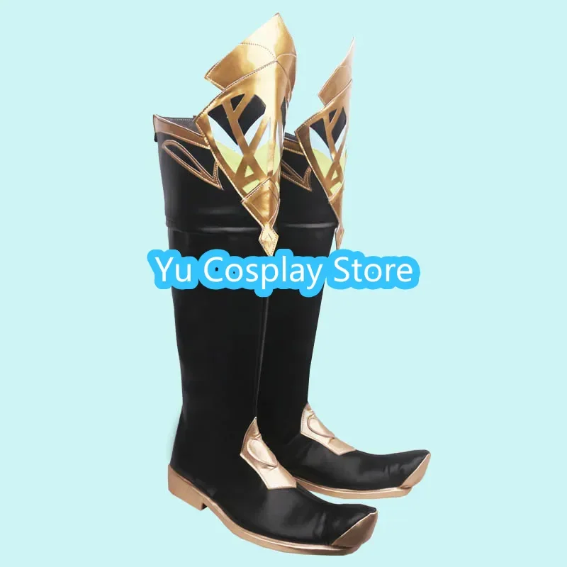 Alhaitham Cosplay Schoenen Genshin Impact Pu Lederen Schoenen Halloween Carnaval Laarzen Cosplay Rekwisieten Op Maat Gemaakt