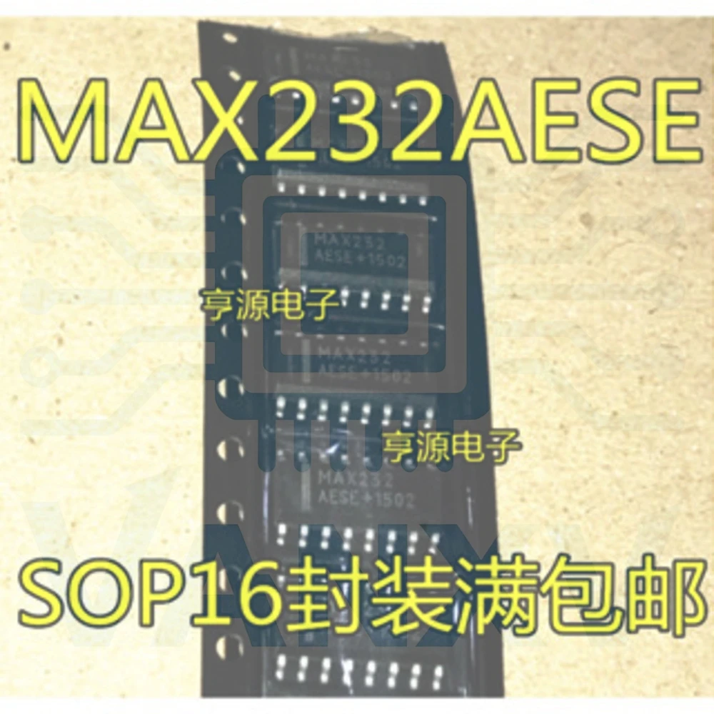 15PCS MAX232AESE MAX232 SOP-16