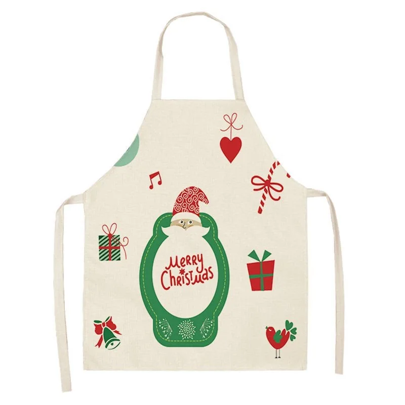 Home kitchen cleaning anti-linen digital printed apron (custom apron)