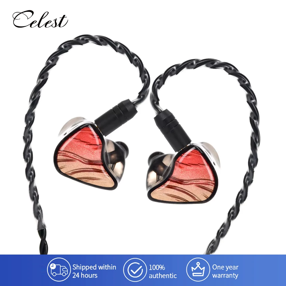 

Celest IgniteX Beast 1DD+1BA In Ear Monitor Earphones Hybrid Dual Driver IEMs 3.5mm Type-C With MIC Cable Audio Headset