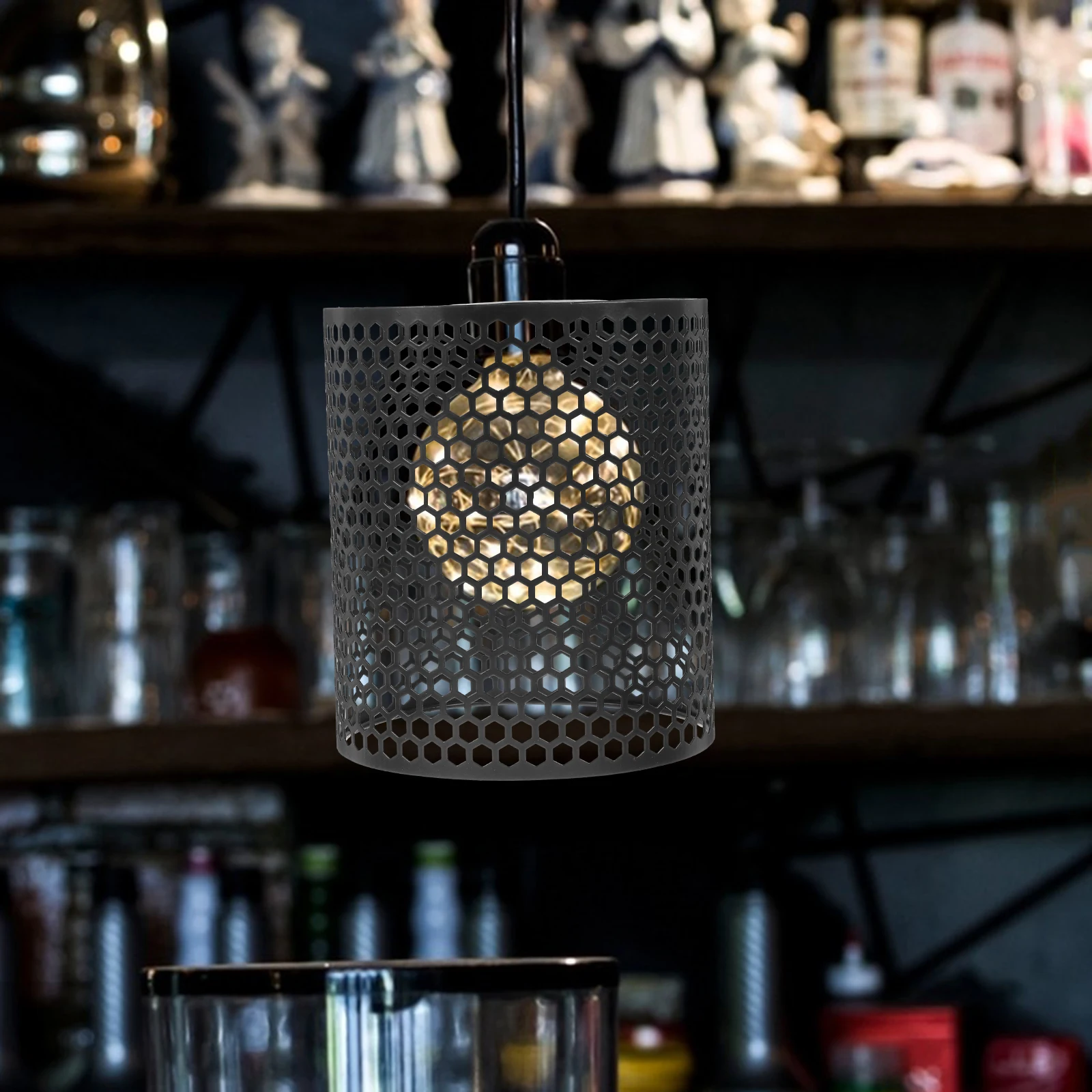 

Iron Lamp Shade For Table Floor Lamp Hollow Design Modern Pendant Light Cover Decorative Lighting Fixture