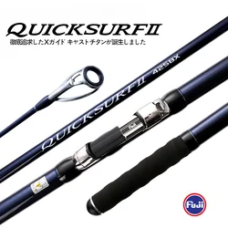 MADMOUSE QUICKSURF 4.25M/4.05M 3 Section Fuji Parts High Carbon Surf Boat Spinning Fishing Rod