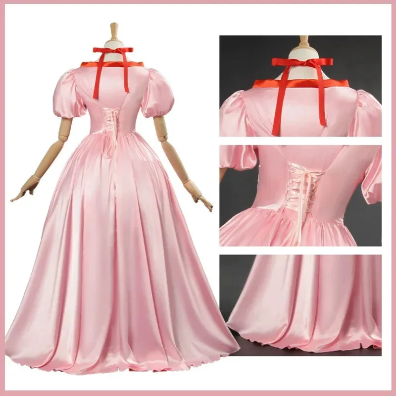 أنيمي كاردكابتور بطاقة الآسر كينوموتو ساكورا تأثيري حلي شعر مستعار الوردي فستان الأميرة امرأة مثير لطيف حفلة عيد ميلاد البدلة ؛ 2'a ،6.