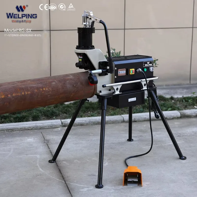 Factory Direct Supply 1Inch To 12 Inch Hydraulic Pipe Groover Cost-Effective Solution For Fire Main