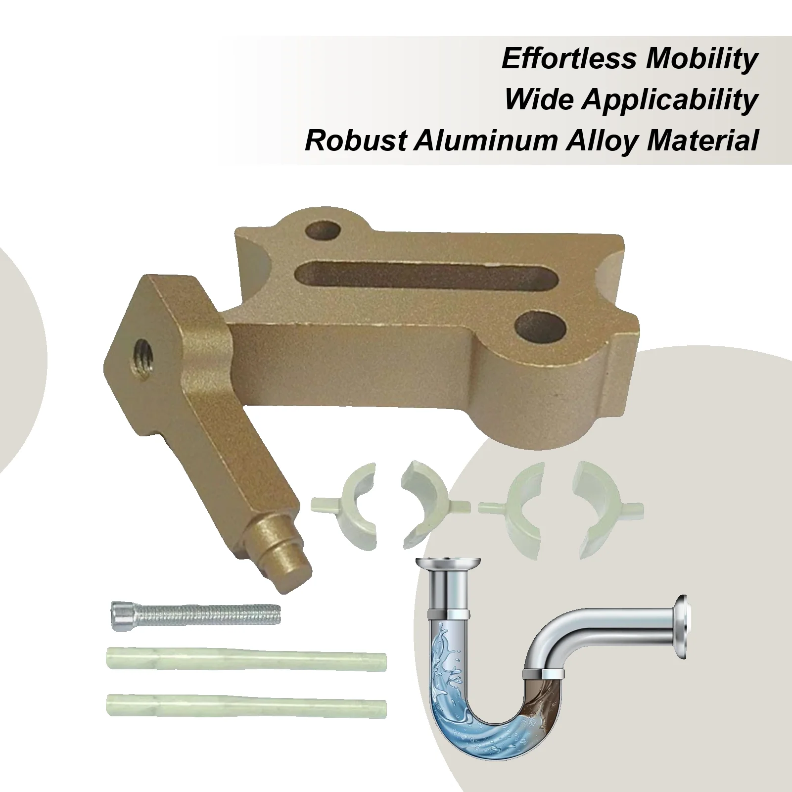 

Набор инструментов для ремонта сантехнических труб, сантехнические инструменты для профессионального сантехника, уплотнительная пробка из алюминиевого сплава для ремонта дома